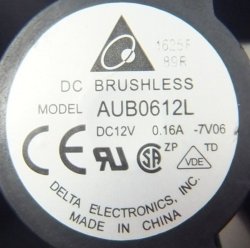 画像3: SHARP ブルーレイレコーダー BD-HDS43用ファン AUB0612L  完動品 