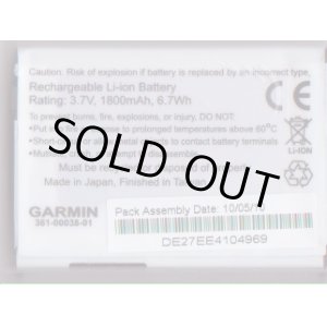 画像: Garmin  Nuvi 500 550用電池 361-00038-01規格 　新品