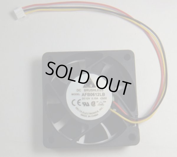 画像1: 東芝REGZA DBR-M190基盤用ファン NUB0612LB AFB0612LB 完動品
