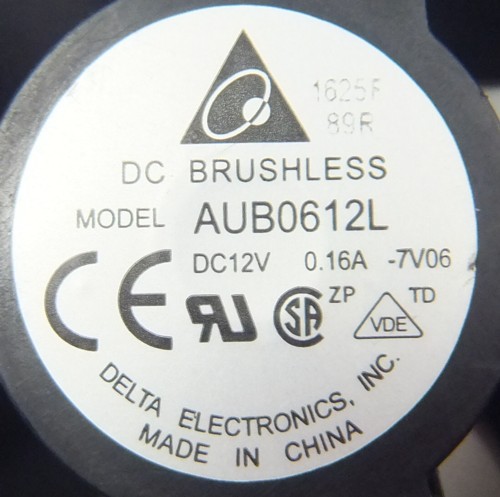 画像3: 東芝 ブルーレイレコーダー RD-BZ710用ファン AUB0612L  完動品 