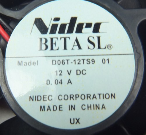画像4: 東芝HDDレコーダー RD-XD91用ファン D06T 12TS9 完動品 