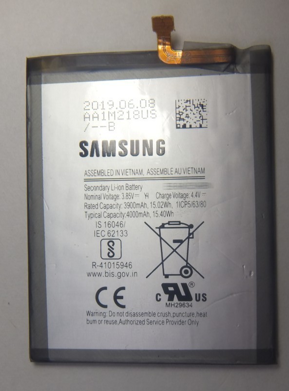 画像1: Samsung Galaxy A30, Galaxy A50用バッテリー　新品