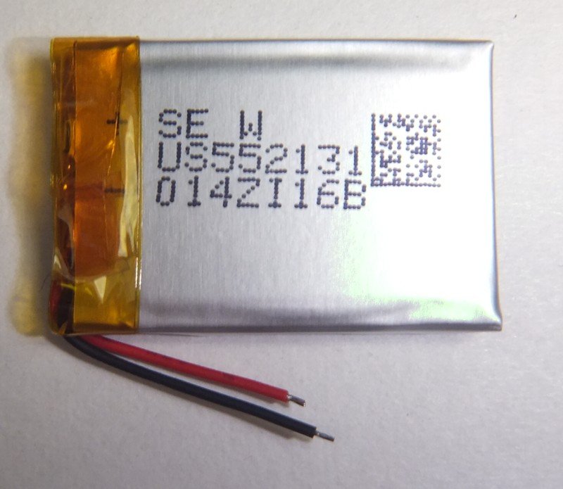 画像1: DOD LS460W GPS内蔵フルHDドライブレコーダー用バッテリー 新品