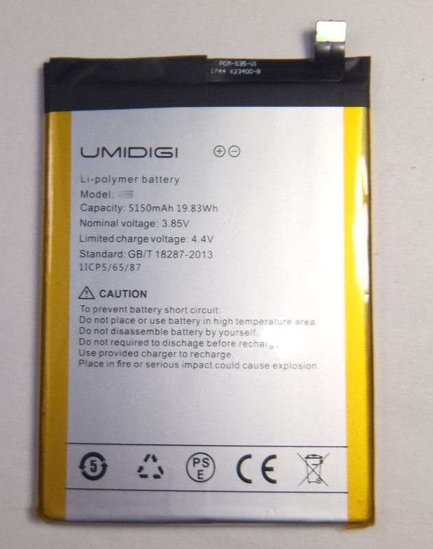 画像1: UMIDIGI F2用バッテリー　新品
