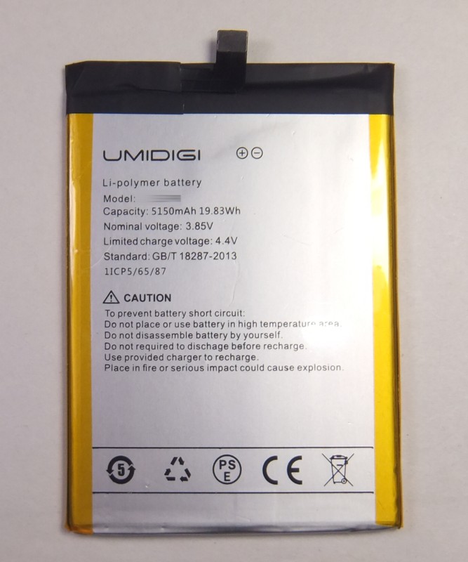 画像1: Umidigi F1 play, Umidigi S3 Pro用バッテリー　新品